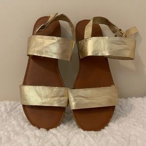 Bonnibel Gold Sandals